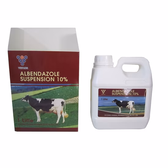 Albendazole 10% Suspension Cattle Sheep Goat Camels Livestock Vet Farm Clinic Anthelmintic Drug China GMP Factory Kz (Kazakhstan) Import